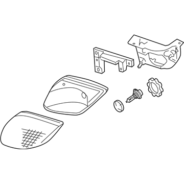 GM 16530152 Capsule/Headlamp/Fog Lamp Headlamp