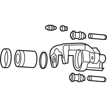 Mopar 68052381AA CALIPER-Disc Brake