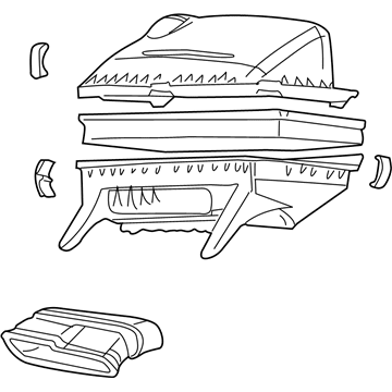 GM 19201276 Air Cleaner