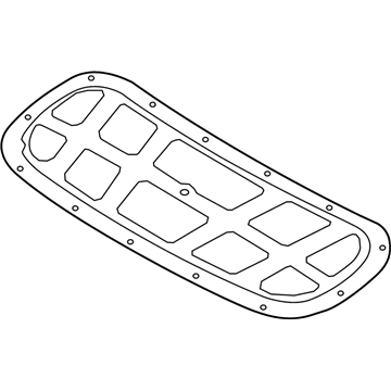 Hyundai 81125-K4000 Pad-Hood Insulating