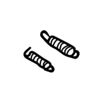 Toyota 90506-09050 Lock Assembly Spring