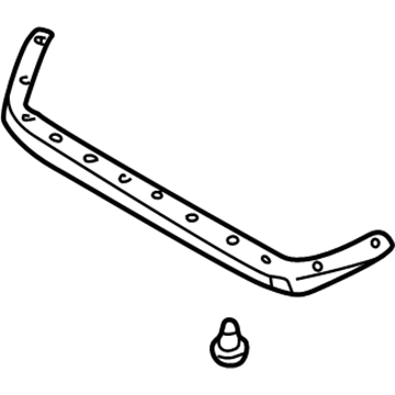 Lexus 53381-24041 Seal, Hood To Radiator Support