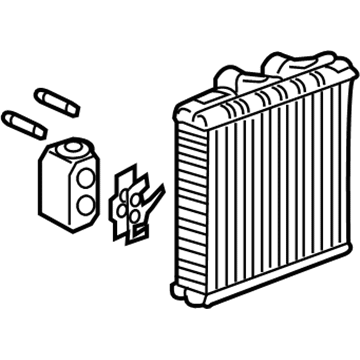 GM 13435995 Evaporator Core