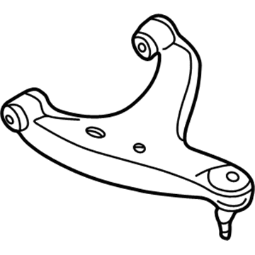 Infiniti 55502-AR00A Rear Left Suspension Arm Assembly