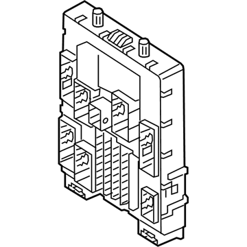 Ford JV6Z-14A068-E Relay & Fuse Plate