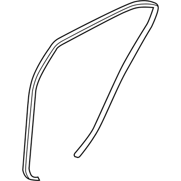 Kia 831204C010 WEATHERSTRIP-Rear Door Body