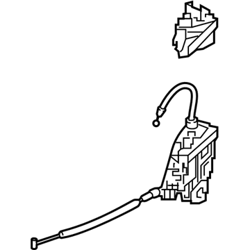 Hyundai 81320-G3050 Latch Assembly-Front Door, RH