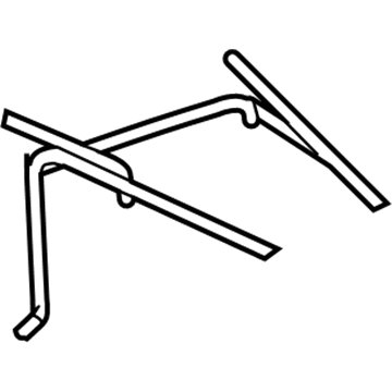 Mopar 68003643AA Pivot-Folding Top Side Bow