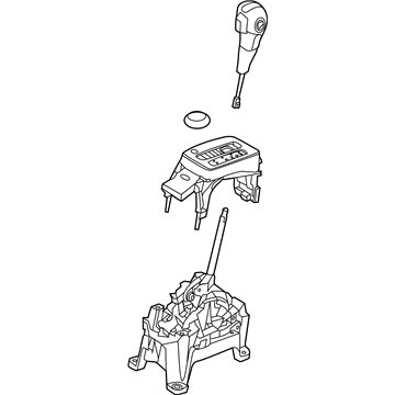 Ford AE8Z-7210-AA Gear Shift Assembly