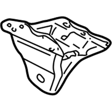 Lexus 51709-24020 Bracket Sub-Assy, Body Rear End Mounting