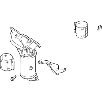 Ford FB5Z-5G232-A Manifold With Converter