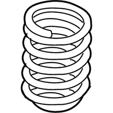 BMW 31-33-6-865-636 Front Coil Spring