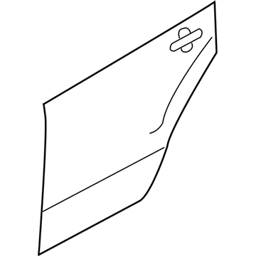 Hyundai 77111-2E010 Panel-Rear Door Outer, LH