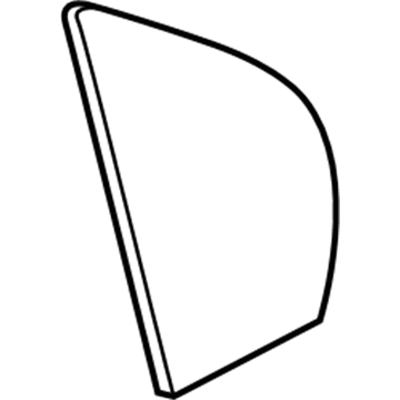 GM 95191534 Fixed Glass