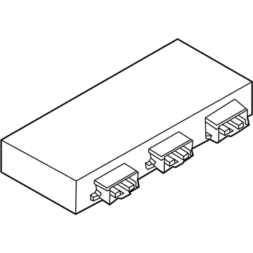 BMW 61-35-7-394-649 Ecu, Rear Function Module