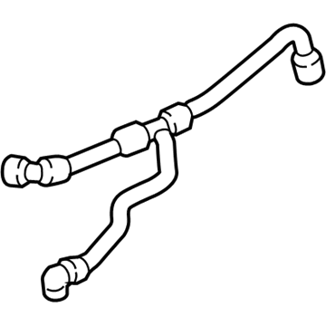 BMW 17-12-8-616-558 Engine Expansion Tank Hose