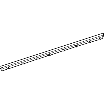 Lexus 68172-76010 WEATHERSTRIP, Front Door