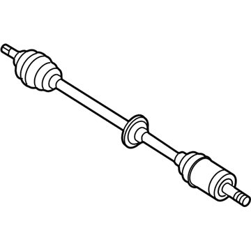 Hyundai 49501-1R100 Shaft Assembly-Drive, RH