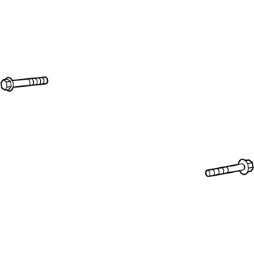 Mopar 6512062AA Bolt-HEXAGON FLANGE Head