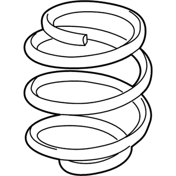 Mopar 68249114AA Rear Coil Spring