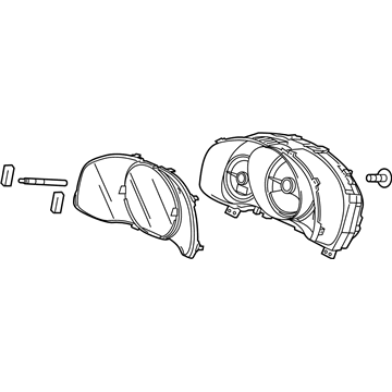 Honda 78100-T5R-A21 Meter Assembly, Combination (Rewritable)