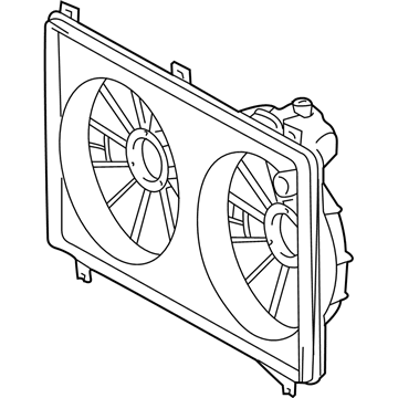 Lexus 16711-31620 Shroud, Fan