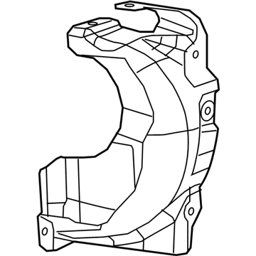 Mopar 5048393AB Shield-TURBOCHARGER