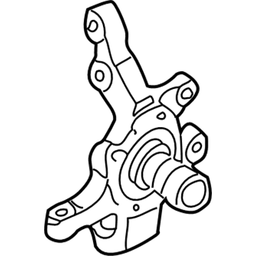 Infiniti 40015-1W012 Spindle - KNUCKLE, LH