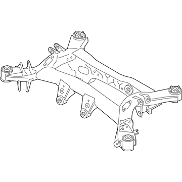 BMW 33-31-6-794-865 REAR AXLE CARRIER