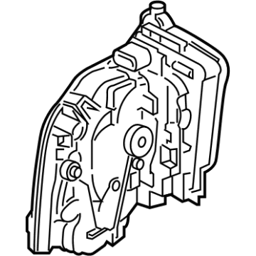 BMW 51-22-9-464-887 SYSTEM LATCH, LEFT