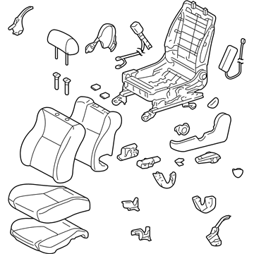 Toyota 71200-02K60-B4 Seat Assembly