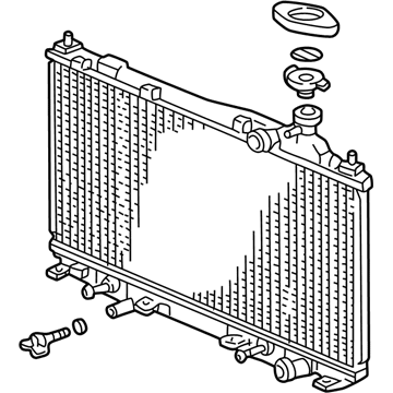 Honda 19010-PMM-A02 Radiator (Denso)