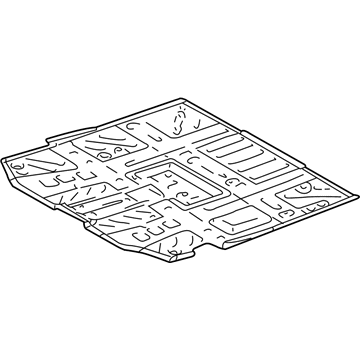 Toyota 58111-08901 Pan, Front Floor