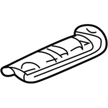 Acura 18181-P28-A00 Cover (Lower)