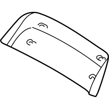 BMW 52-10-8-175-745 Upper Rear Panel