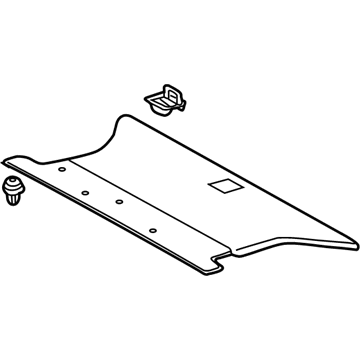 Lexus 58410-48040-A0 Board Assembly, Deck