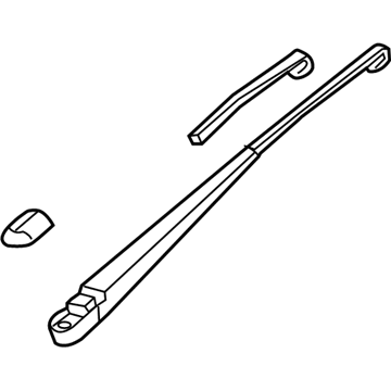 Honda 76720-TP6-A01 Arm, Rear Wiper