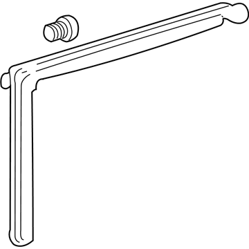 Toyota 67881-42020 Weatherstrip, Back Door