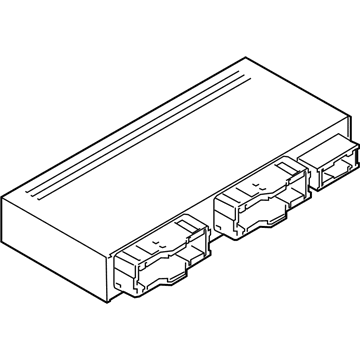 BMW 61-35-7-456-364 Convertible Top-Control Unit