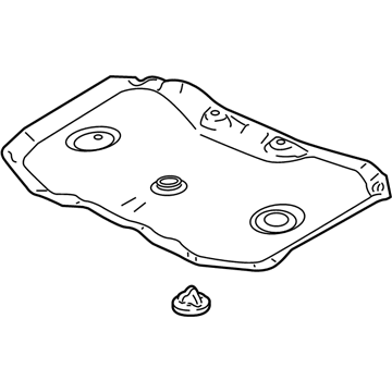 Honda 74141-TP6-A00 Insulator, Hood