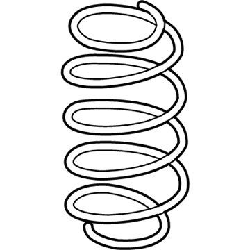 Honda 52441-TLA-A62 Spring, Rear