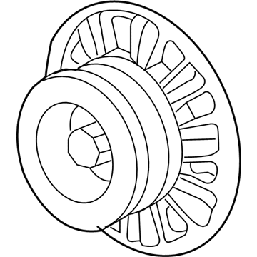 Honda 31141-RB0-004 Pulley