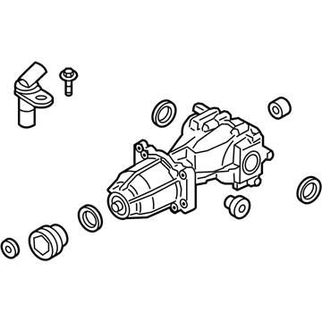 Ford K2GZ-4000-U Differential Assembly