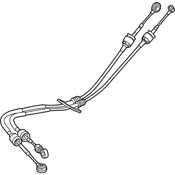 Ford BV6Z-7E395-AJ Shift Control Cable