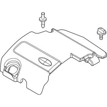 Ford BB5Z-6N041-A Engine Cover