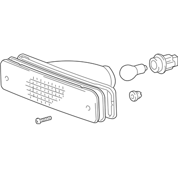 Toyota 81510-35120 Signal Lamp Assembly