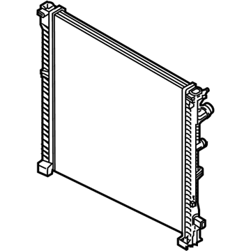 BMW 17-11-5-A44-D67 RADIATOR