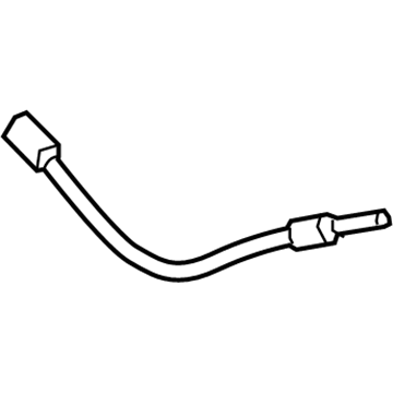 BMW 34-32-6-858-632 Brake Hose Rear