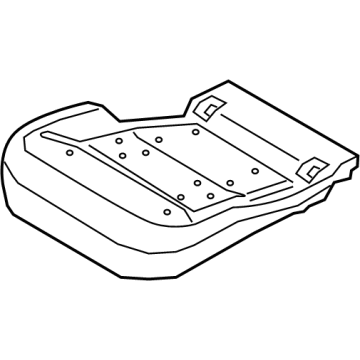 Ford LB5Z-7863841-E Seat Cushion Pad