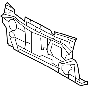 Toyota 55101-06310 Panel Sub-Assembly, Dash